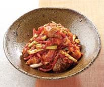멍게김치